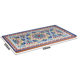 (6 sztuk) Taca GN 1/1 - ARABESQUE - melamina - wysokość: 20 mm