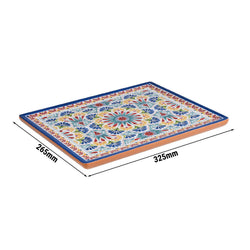 (6 sztuk) Taca GN 1/2 - ARABESQUE - melamina - wysokość: 20 mm