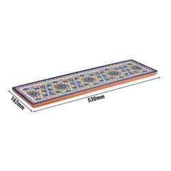 (6 sztuk) Taca GN 2/4 - ARABESQUE - melamina - wysokość: 20 mm