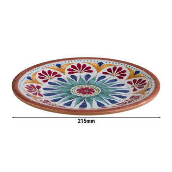 (6 sztuk) Talerze - ARABESQUE - melamina - Ø 215 mm - Prime Gastro