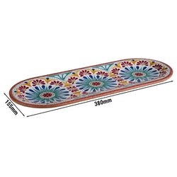 (6 sztuk) Talerze - ARABESQUE - melamina - 380 x 155 mm