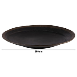 (6 sztuk) Talerze - MARONE - melamina - Ø 280 mm