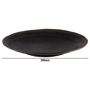 (6 sztuk) Talerze - MARONE - melamina - Ø 280 mm - Prime Gastro