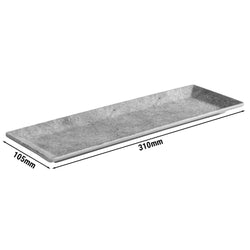 (6 sztuk) Taca - ELEMENT - melamina - 310 x 105 mm - wysokość: 15 mm
