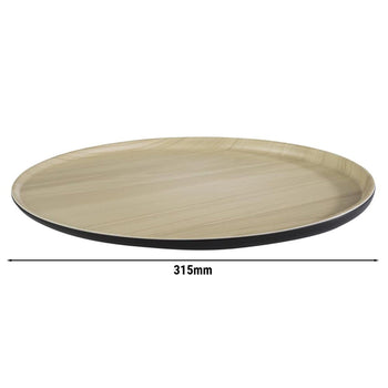 (6 sztuk) Taca - FRIDA - melamina - Ø 315 mm - wysokość: 25 mm - Prime Gastro