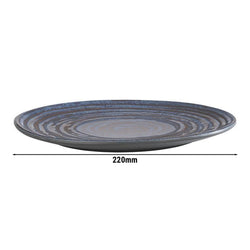 (6 sztuk) Talerz - płaski - LOOPS - melamina - Ø 220 mm
