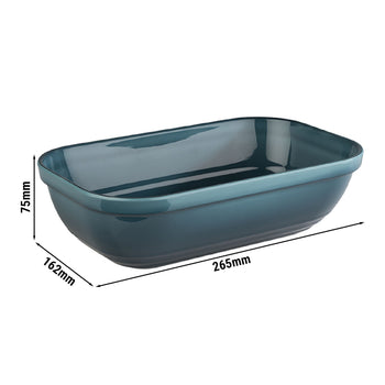 (6 sztuk) Naczynie GN 1/4 - EMMA - melamina - 1,5 litra - głębokość: 75 mm - Prime Gastro