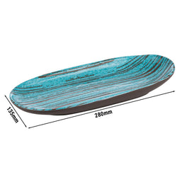 (6 sztuk) Talerze - CANCUN - melamina - 280 x 135 mm