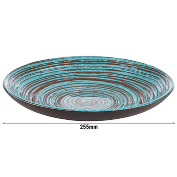 (6 sztuk) Talerze - CANCUN - melamina - Ø 255 mm - Prime Gastro