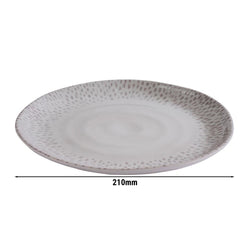 (6 sztuk) Talerze - FOOTMARK - melamina - Ø 210 mm