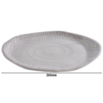 (6 sztuk) Talerze - FOOTMARK - melamina - Ø 265 mm - Prime Gastro