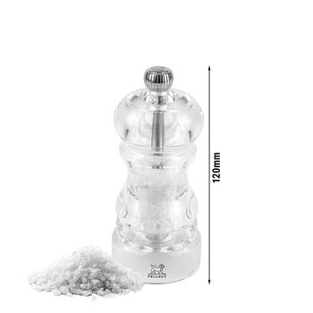 (6 sztuk) PEUGEOT | NANCY - Młynek do soli - Akrylowy - Wysokość: 120mm - Prime Gastro