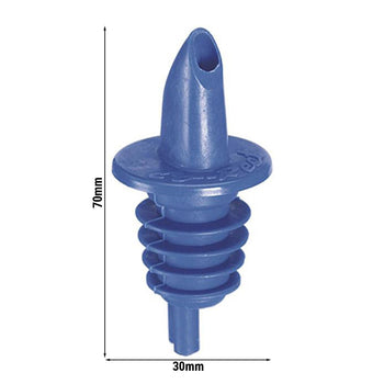 (6 sztuk) Trwałe wylewki - zestaw 6 - plastikowe PVC - po 2 czerwone, niebieskie i żółte - Prime Gastro