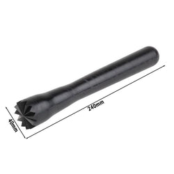 (6 szt.) Tłuczek barmański - ABS - Długość:240mm - Czarny