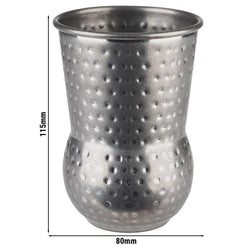 (6 sztuk) Kubki - JULEP MUG - 400 ml - srebrne