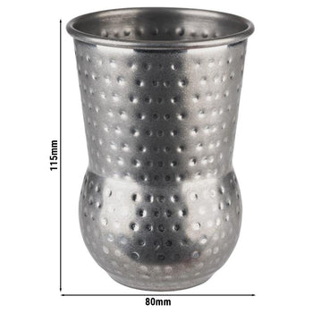 (6 sztuk) Kubki - JULEP MUG - 400 ml - srebrne - Prime Gastro