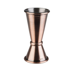 (6 sztuk) Miarka barowa - stal nierdzewna - 20cl i 40cl - z linią napełniania 10cl i 30cl