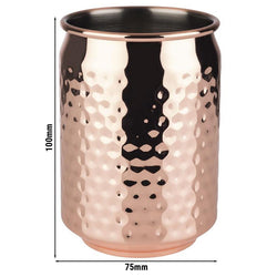 (6 sztuk) Kubki - COOL - 350 ml - miedziane