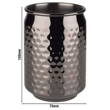 (6 sztuk) Kubki - COOL - 350 ml - czarne - Prime Gastro