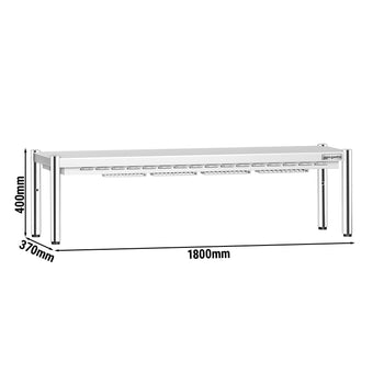 Mostek cieplny z promiennikiem ceramicznym – 1800 x 370 mm – 1,4 kW – 1 ogrzewane piętro