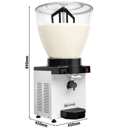 Dyspenser do ayranu - 40L - 750W - Biały