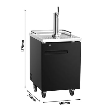 Chłodziarka do piwa z kranikiem - na 1 beczkę o pojemności 50 litrów - Prime Gastro
