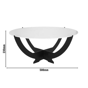 Stojak bufetowy Octopus - Ø 500 mm - Czarny - Prime Gastro