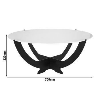 Stojak bufetowy Octopus - Ø 700 mm - Czarny - Prime Gastro