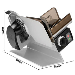 Graef | Concept 25S – profesjonalna krajalnica uniwersalna – ostrze: Ø 250 mm – długość cięcia: 250 mm