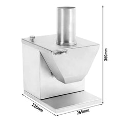 Krajalnica do kiełbasek Curry - 188x225mm - 2 noże - 135W - grubość plastra: 5 - 35mm