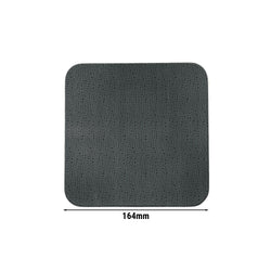 (6 sztuk) SELTMANN WEIDEN | Talerz płaski kwadratowy – 165 x 165 mm – antracytowy