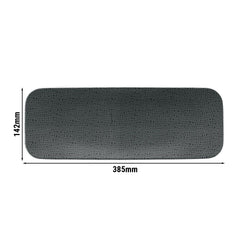 (2 sztuki) SELTMANN WEIDEN | Talerz płaski prostokątny – 380 x 140 mm – antracytowy