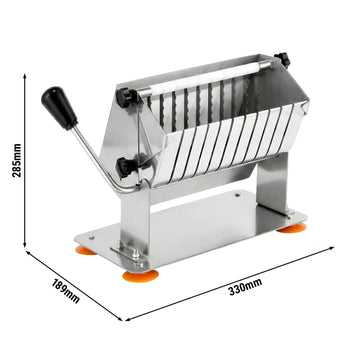 Krajalnica do kiełbasek Curry - Ręczna - 330x189mm - grubość plastra: 20mm - do 170mm