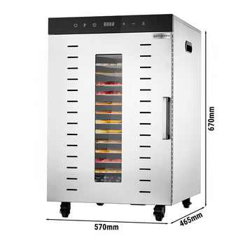 Dehydrator/ Odwadniacz- z 16 półkami - Prime Gastro