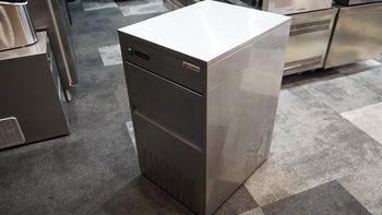 Kostkarka do lodu - wydrążony cylinder - 80 kg/ 24 godz. - Prime Gastro