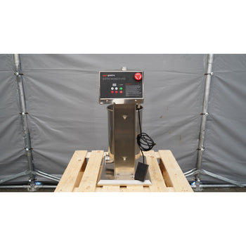 Elektryczna maszynka do nadziewania kiełbasy i churros – 12 litrów – 90 W – stal nierdzewna – w zestawie 4 nasadki do nadziewania kiełbasy i 3 nasadki do churros