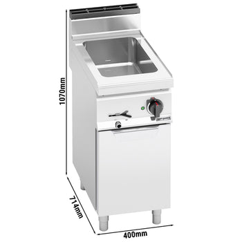 Bemar elektryczny - 1,2 kW - 1x GN 1/1 - Prime Gastro