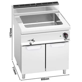 Bemar elektryczny - 2,4 kW - 2x GN 1/1 - Prime Gastro