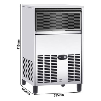 Kostkarka do lodu - cylinder - 75 kg/24 godz. - Prime Gastro