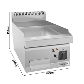 Elektryczna płyta grillowa - 3,6 kW - Gładka - Prime Gastro