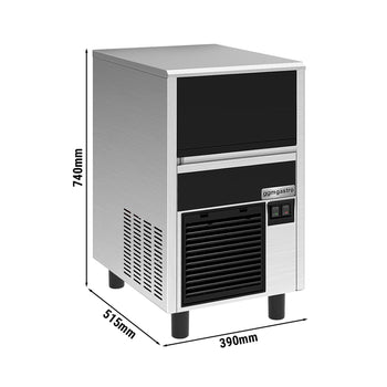 Kostkarka do lodu - cylinder - 27 kg/24 godz. - Prime Gastro