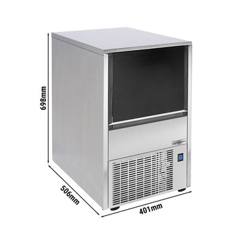 Kostkarka do lodu - wydrążony cylinder - 39 kg/24 godz. - Prime Gastro