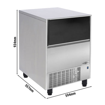 Kostkarka do lodu - wydrążony cylinder - 59 kg/24 godz. - Prime Gastro