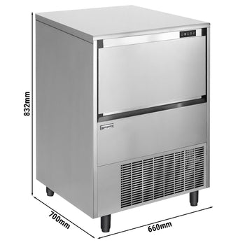 Kostkarka do lodu - kostki - 99 kg/24 godz. - Prime Gastro