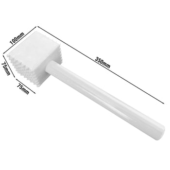 Tłuczek do mięsa - kwadratowy - biały - Prime Gastro