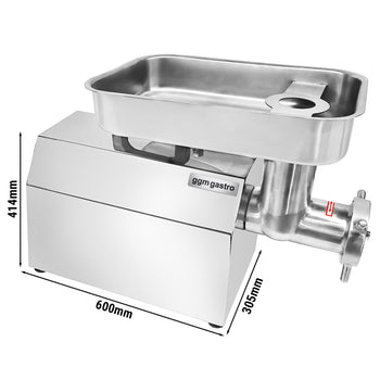 Elektryczna maszynka do mielenia mięsa 22 - 450-480 kg/godz. - 1,2 kW - Prime Gastro