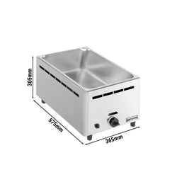 Bemar gazowy – 2,75 kW – do GN 1/1 o wysokości 150 mm