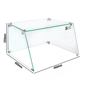 Szklana nakładka do grilla do kiełbasek – z 9 rolkami - Prime Gastro