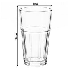 (50 sztuk) Szklanka z poliwęglanu – przezroczysta – 300 ml