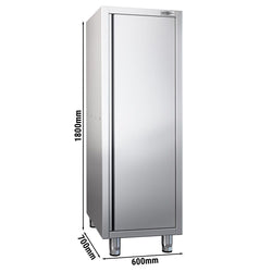 Szafka na naczynia PREMIUM - 600 x 700 mm - 1 drzwi skrzydłowe - wysokość: 1800 mm